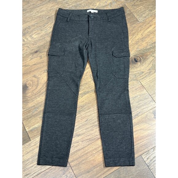 CABI Skinny Cargo Legging Pants Charcoal (Gray) Sz 4 #557 EUC - Picture 2 of 7